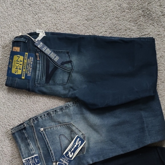 Seven7 Skinny Skin Fit Stretch Jeans Size 12 NEW - Picture 6 of 9